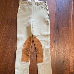 Tailored Sportsman Royal Hunter Girls side zip jodhpurs size 10 regular